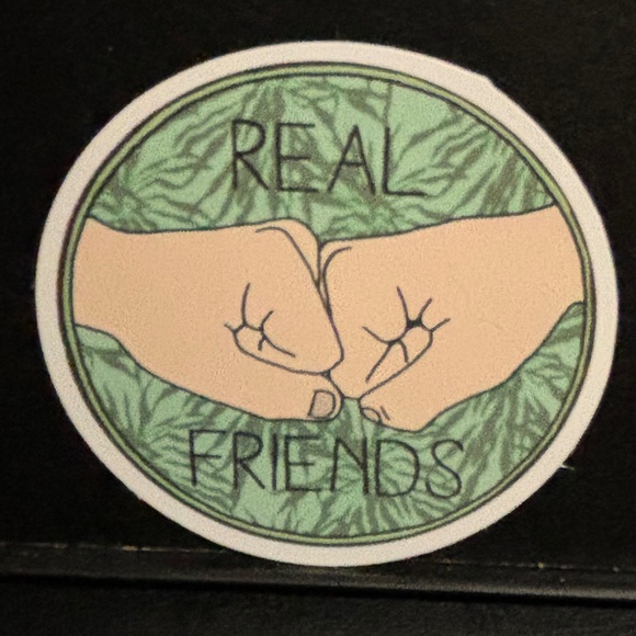 REAL FRIENDS, FRIENDSHIP STICKER - Picture 1 of 1